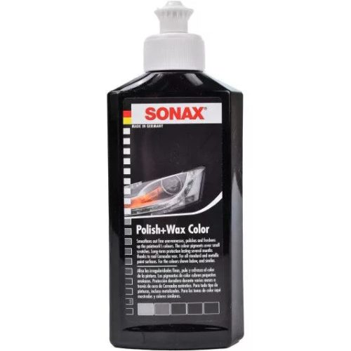 Sonax Polír és wax fekete 250ml