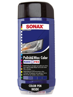 Sonax Polír és wax nano kék 500ml