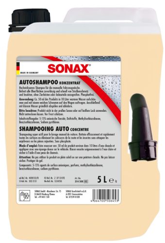 SONAX SAMPON FÉNYEZŐ KONC 5L