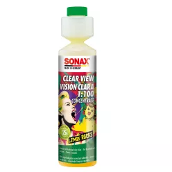   Sonax Nyári szélvédőmosó 1: 100 koncentrátum Lemon Rocks illat adagolós 250ml