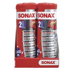   Sonax Mikroszálas külső törlőkendő 40x40cm 2db-os csomag