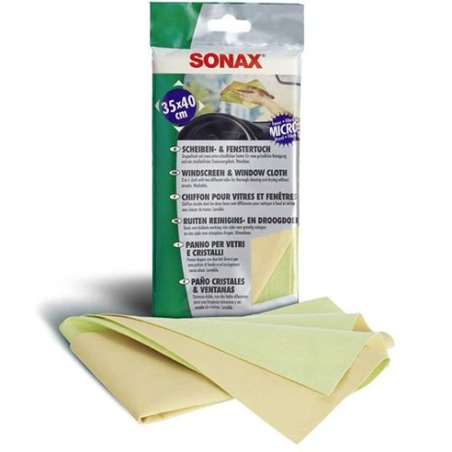 Sonax Szélvédő és ablak tisztító kendő 35x40cm