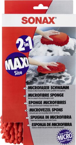 Sonax Mikroszálas 2in1 autóápoló szivacs 1db-os csomag