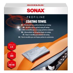   Sonax Mikroszálas bevonat törlőkendő 40x40cm 300GSM 6db-os csomag