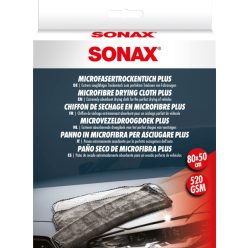   Sonax Mikroszálas szárító törölköző plus 520GSM 80x50cm