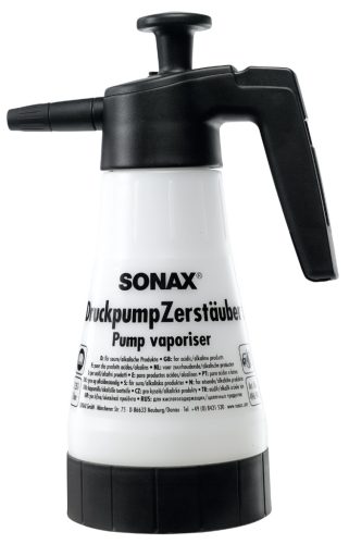 Sonax Szórófejes flakon savas lúgos termékekhez 1.5L-es