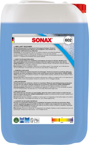 Sonax 602 Dry S Briliáns gépi szárító 25L