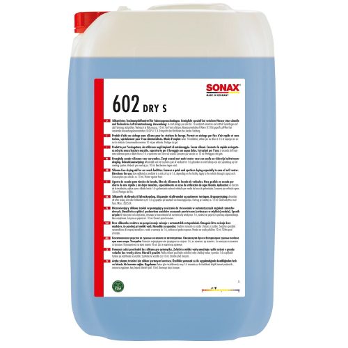 Sonax 602 Dry S Briliáns gépi szárító 25L