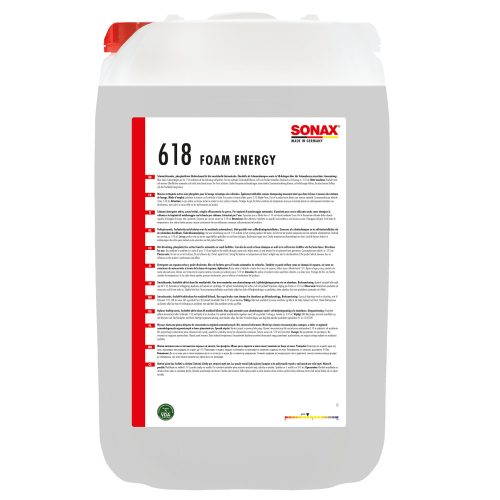 Sonax 618 Foam Energy gépi mosó koncentrátum 25L