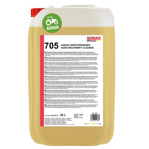 Sonax 705 Agrar GeräteReiniger Mezőgazdasági géptisztítószer 25L