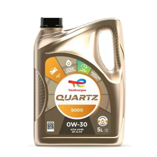 Total Quartz 9000 0W-30 motorolaj 5L