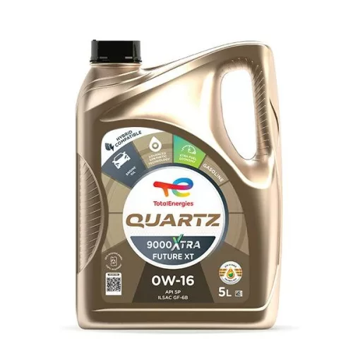 Total Quartz 9000 Xtra Future XT 0W-16 motorolaj 5L