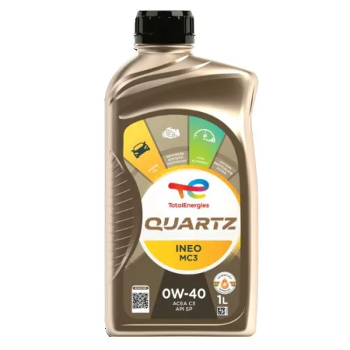 Total Quartz Ineo MC3 0W-40 motorolaj 1L