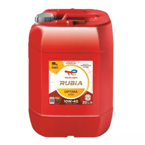 Total Rubia Optima 3100 10W-40 teherautó motorolaj 20L