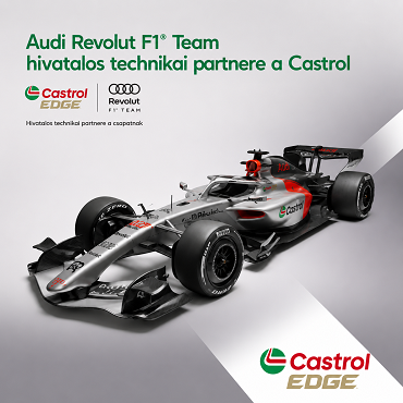 Új korszak a F1-ben: a Castrol fejlesztéseivel debütál az Audi