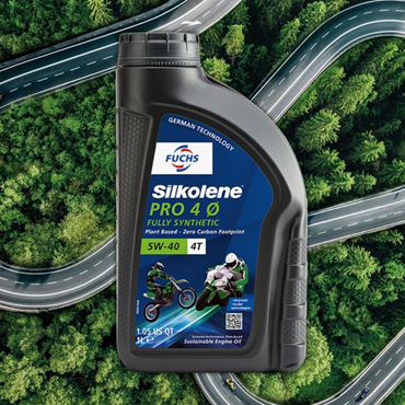 Az első növényi alapú, zéró szénlábnyomú motorkerékpár-olaj