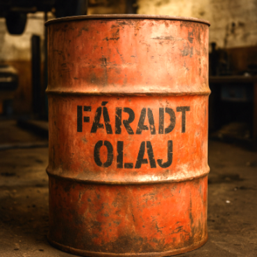 Fáradt olaj leadása